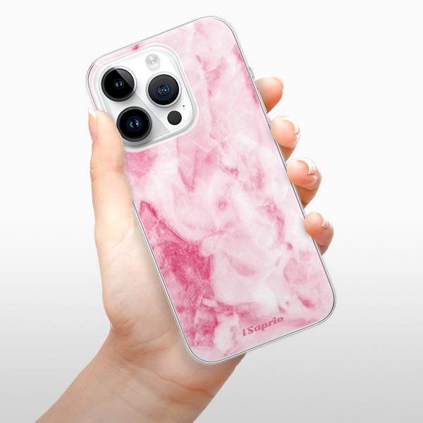 Kryt na mobil iSaprio RoseMarble 16 pro iPhone 15 Pro ...