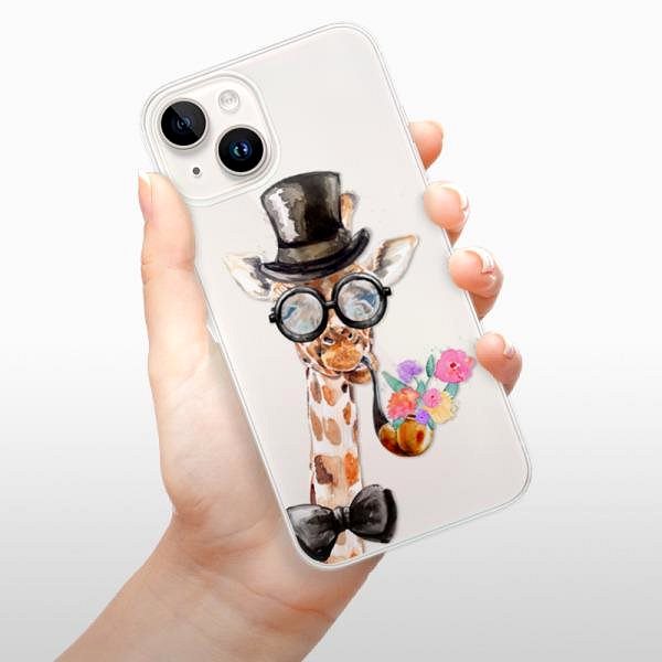 Kryt na mobil iSaprio Sir Giraffe pro iPhone 15 Plus ...