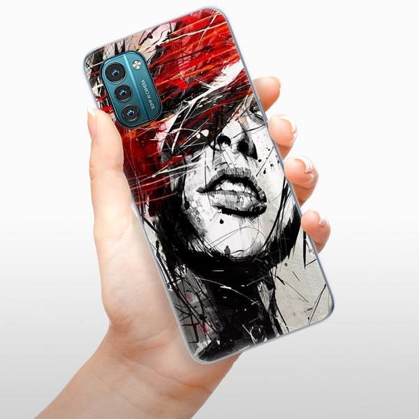 Kryt na mobil iSaprio Sketch Face pre Nokia G11/G21 ...