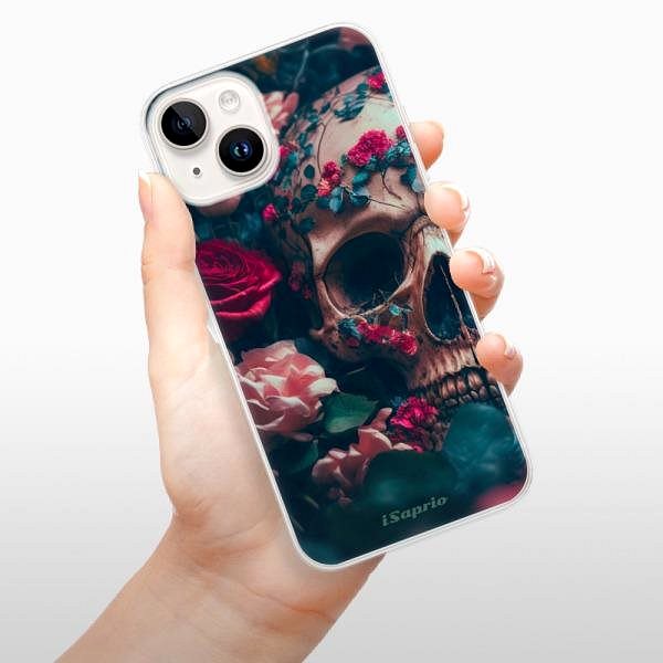 Kryt na mobil iSaprio Skull in Roses pre iPhone 15 Plus ...