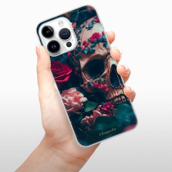 Kryt na mobil iSaprio Skull in Roses pre iPhone 15 Pro Max ...