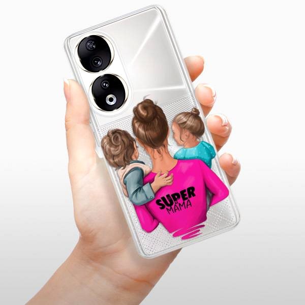 Kryt na mobil iSaprio Super Mama Boy and Girl pre Honor 90 5G ...