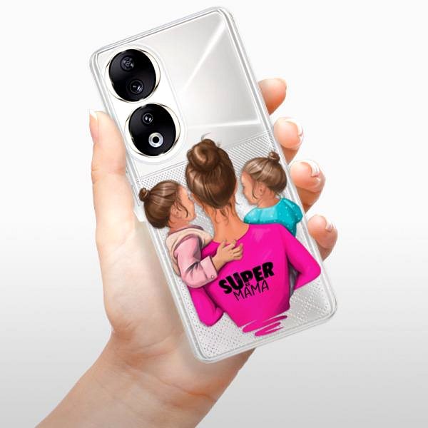 Kryt na mobil iSaprio Super Mama Two Girls pre Honor 90 5G ...