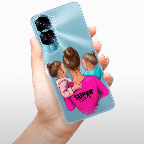 Kryt na mobil iSaprio Super Mama Two Girls pre Honor 90 Lite 5G ...