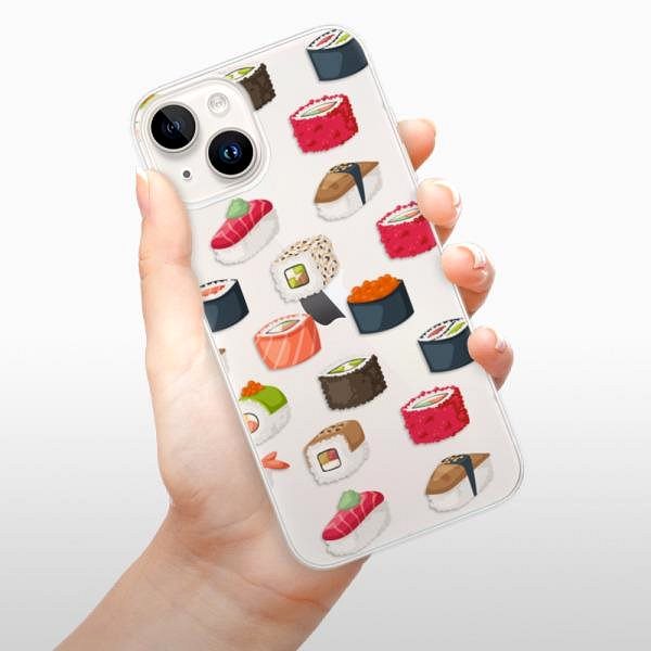 Kryt na mobil iSaprio Sushi Pattern pre iPhone 15 ...