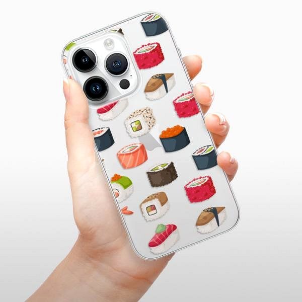 Kryt na mobil iSaprio Sushi Pattern pre iPhone 15 Pro ...