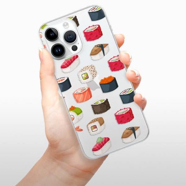 Kryt na mobil iSaprio Sushi Pattern pre iPhone 15 Pro Max ...
