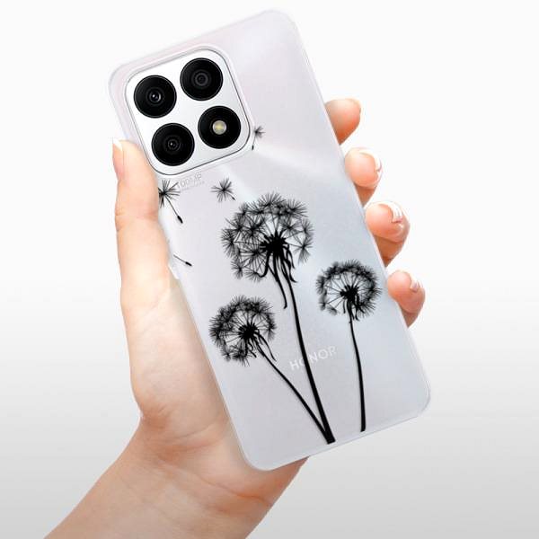 Kryt na mobil iSaprio Three Dandelions black pre Honor X8a ...