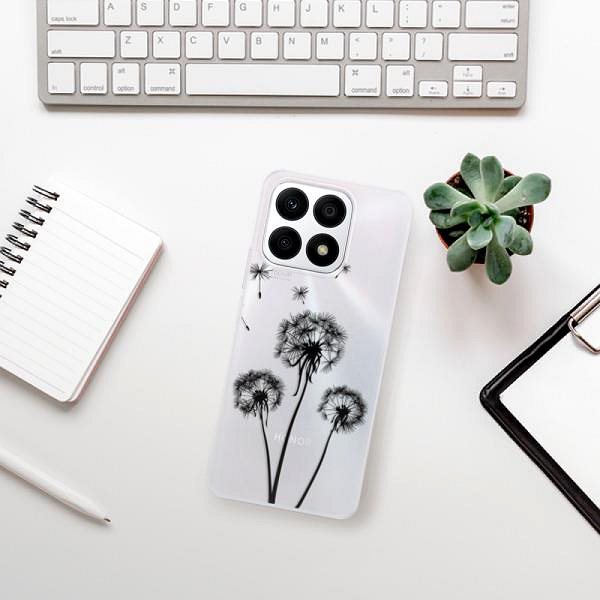 Kryt na mobil iSaprio Three Dandelions black pre Honor X8a ...