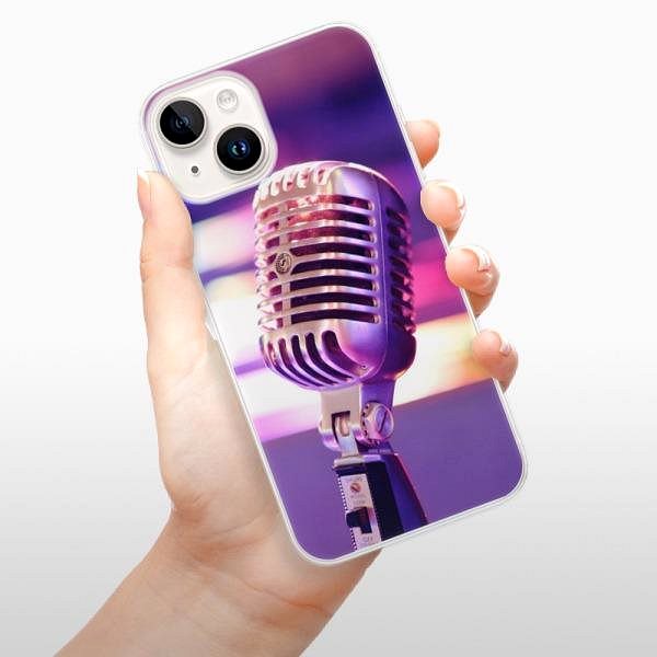 Kryt na mobil iSaprio Vintage Microphone pre iPhone 15 Plus ...