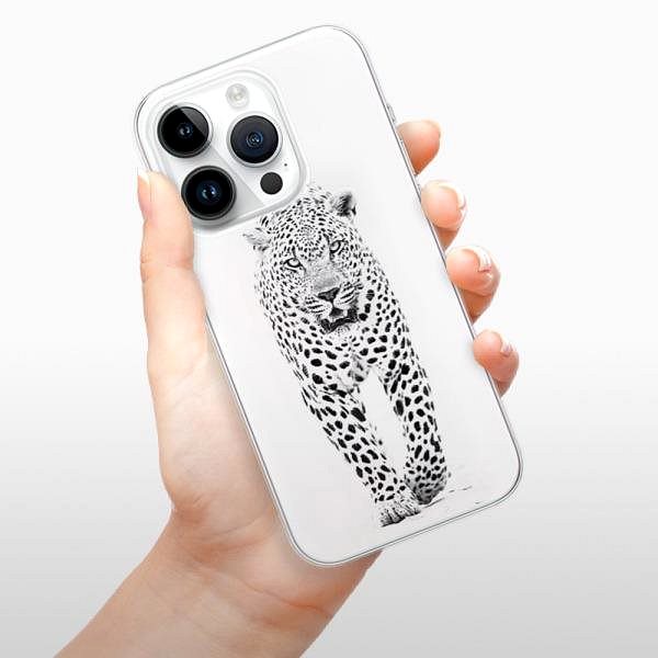 Kryt na mobil iSaprio White Jaguar pre iPhone 15 Pro ...