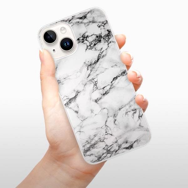 Kryt na mobil iSaprio White Marble 01 pre iPhone 15 ...