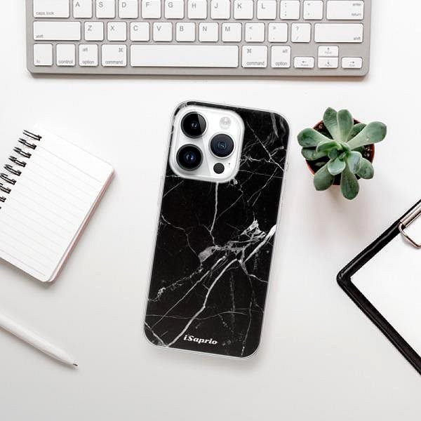 Kryt na mobil iSaprio Black Marble 18 pre iPhone 15 Pro ...