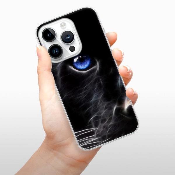 Kryt na mobil iSaprio Black Puma pre iPhone 15 Pro ...