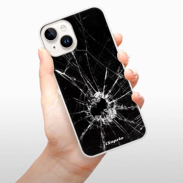 Kryt na mobil iSaprio Broken Glass 10 pre iPhone 15 Plus ...