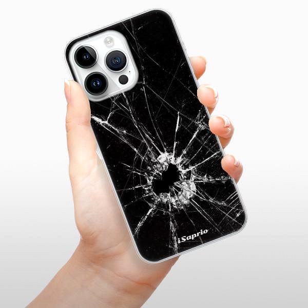 Kryt na mobil iSaprio Broken Glass 10 pre iPhone 15 Pro Max ...