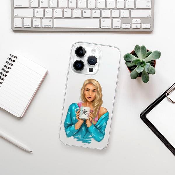 Kryt na mobil iSaprio Coffe Now pro Blond pro iPhone 15 Pro ...