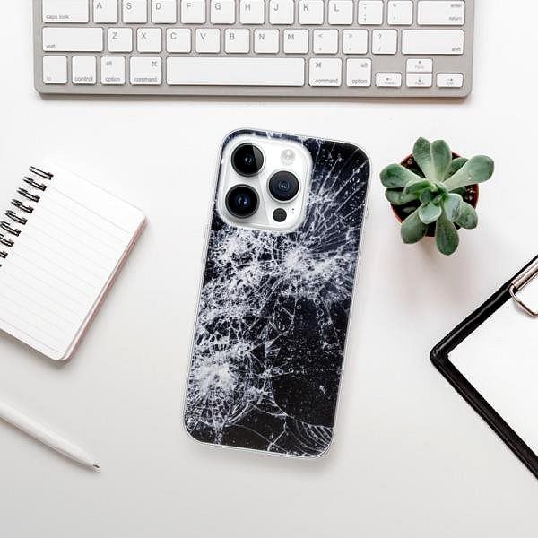Kryt na mobil iSaprio Cracked pro iPhone 15 Pro ...