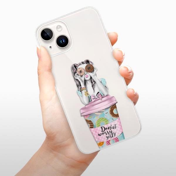Kryt na mobil iSaprio Donut Worry pre iPhone 15 ...