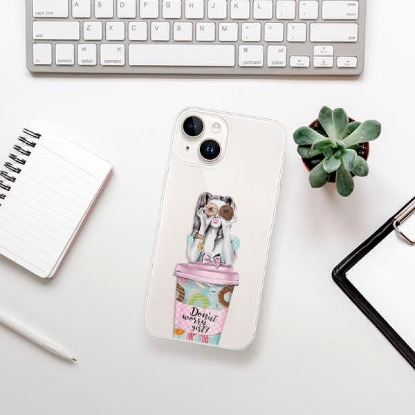 Kryt na mobil iSaprio Donut Worry pre iPhone 15 ...