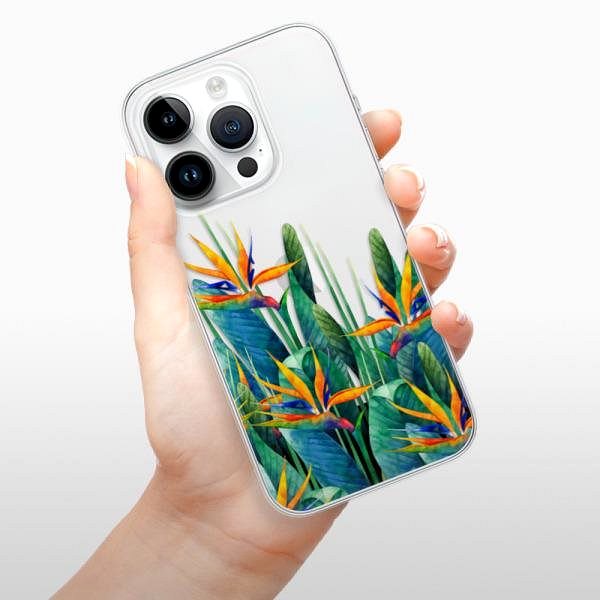 Kryt na mobil iSaprio Exotic Flowers pre iPhone 15 Pro ...