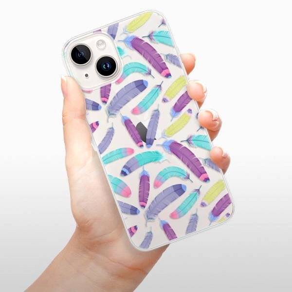 Kryt na mobil iSaprio Feather Pattern 01 pre iPhone 15 Plus ...