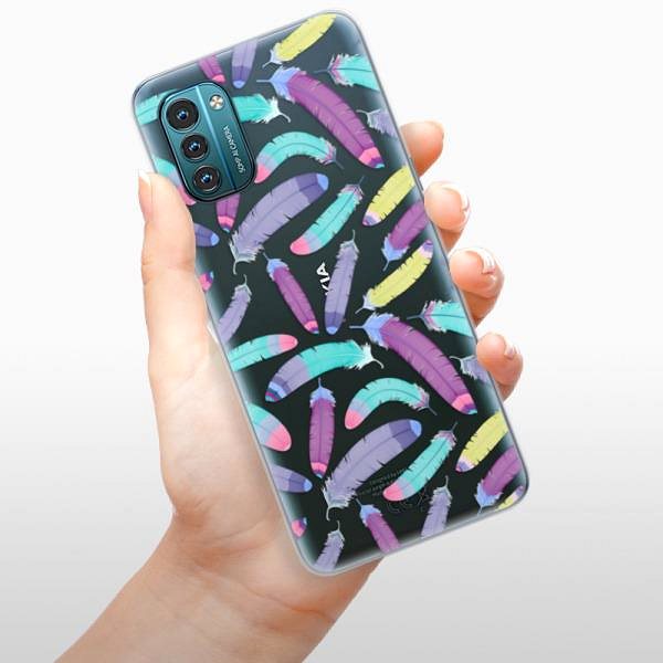 Kryt na mobil iSaprio Feather Pattern 01 pre Nokia G11/G21 ...