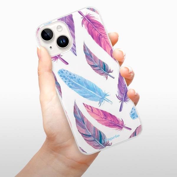 Kryt na mobil iSaprio Feather Pattern 10 pre iPhone 15 ...