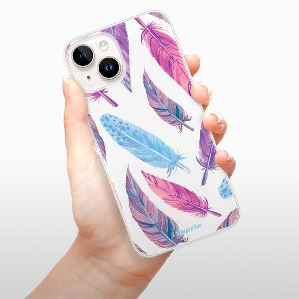 Kryt na mobil iSaprio Feather Pattern 10 pre iPhone 15 Plus ...