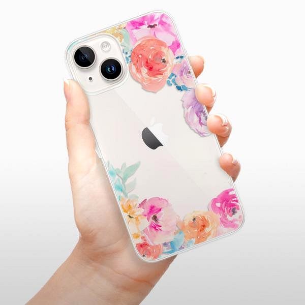 Kryt na mobil iSaprio Flower Brush pre iPhone 15 Plus ...