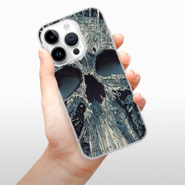 Kryt na mobil iSaprio Abstract Skull pre iPhone 15 Pro ...