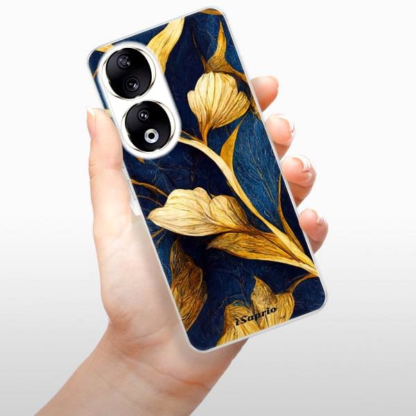 Kryt na mobil iSaprio Gold Leaves pre Honor 90 5G ...