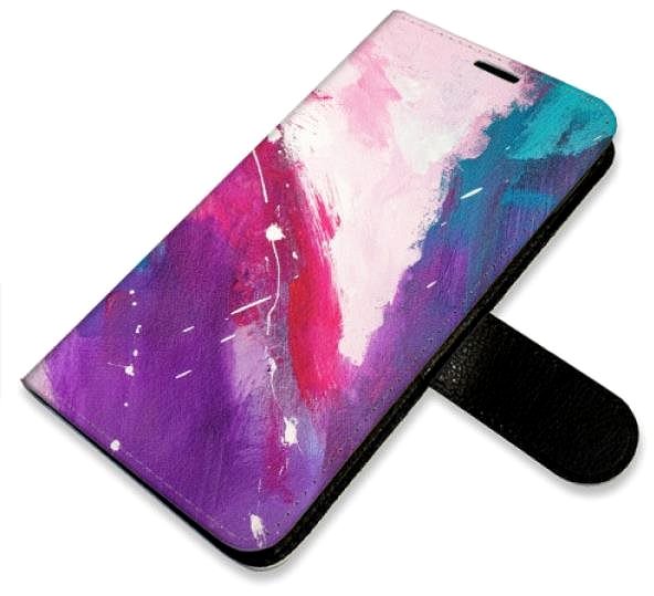 Kryt na mobil iSaprio flip puzdro Abstract Paint 05 pre iPhone 15 Pro ...