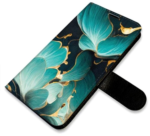 Kryt na mobil iSaprio flip puzdro Blue Flowers 02 pre iPhone 15 Pro ...