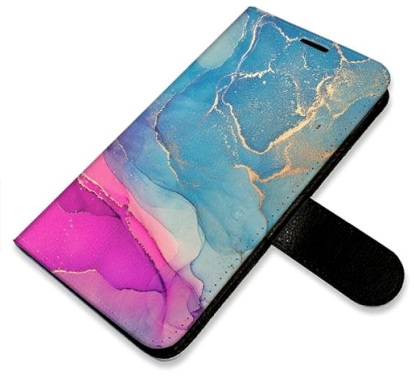 Kryt na mobil iSaprio flip puzdro Colour Marble 02 pre iPhone 15 Pro ...