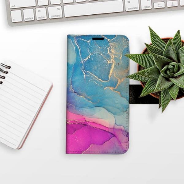 Kryt na mobil iSaprio flip puzdro Colour Marble 02 pre Xiaomi Redmi 12C ...