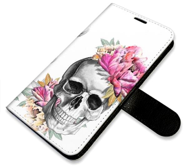 Kryt na mobil iSaprio flip puzdro Crazy Skull pre Xiaomi Redmi Note 12 Pro+ 5G ...