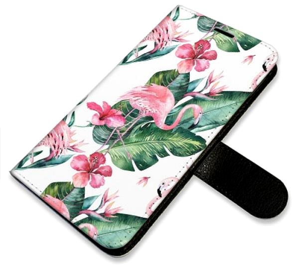 Kryt na mobil iSaprio flip puzdro Flamingos Pattern pre Xiaomi Redmi Note 10 Pro ...