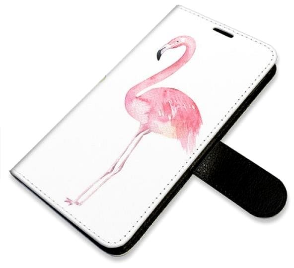 Kryt na mobil iSaprio flip puzdro Flamingos pre iPhone 15 Pro ...