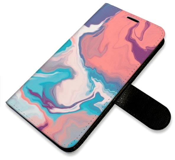 Kryt na mobil iSaprio flip puzdro Abstract Paint 06 na Xiaomi Redmi Note 12S ...