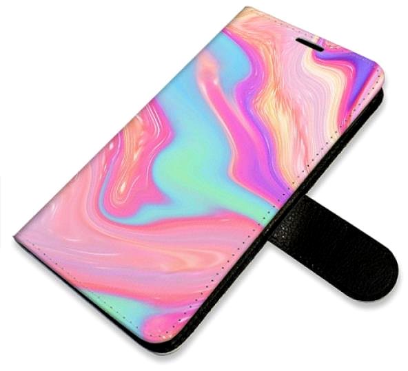 Kryt na mobil iSaprio flip puzdro Abstract Paint 07 pre Xiaomi Redmi Note 10 Pro ...