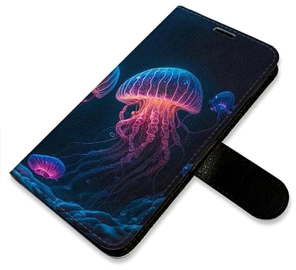 Kryt na mobil iSaprio flip puzdro Jellyfish pre iPhone 15 Pro ...