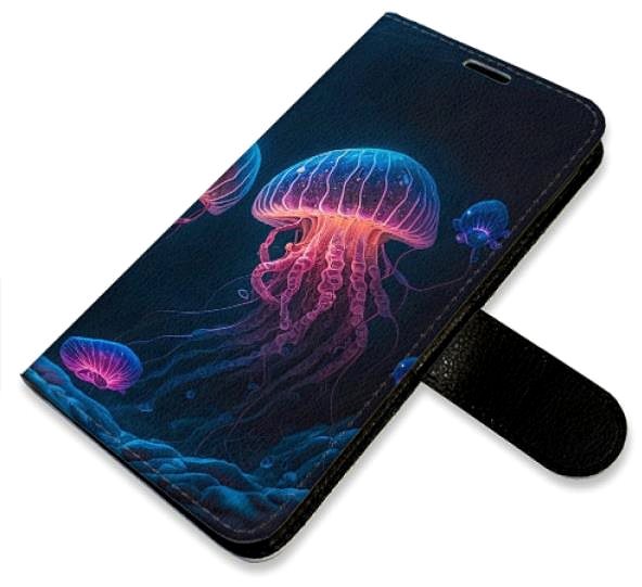 Kryt na mobil iSaprio flip puzdro Jellyfish pre Xiaomi Redmi Note 12 5G ...