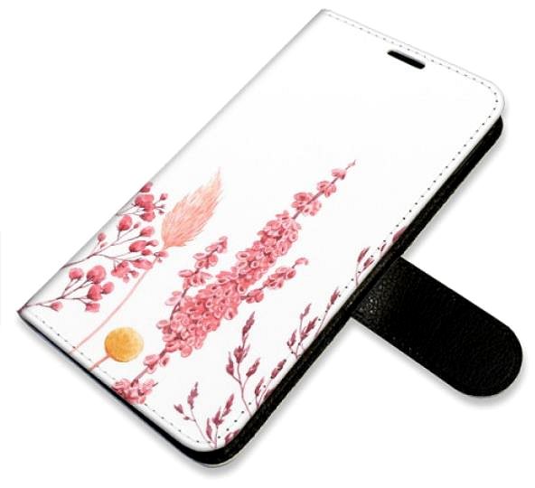 Kryt na mobil iSaprio flip puzdro Pink Flowers 03 pre Samsung Galaxy A14/A14 5G ...