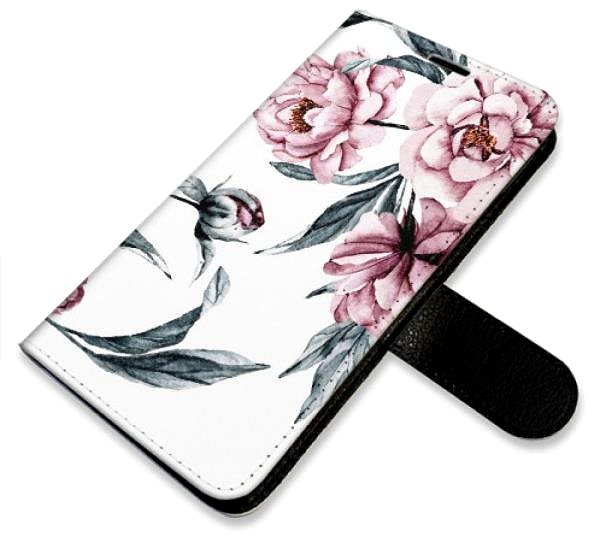Kryt na mobil iSaprio flip puzdro Pink Flowers pre Xiaomi Redmi Note 12 Pro+ 5G ...