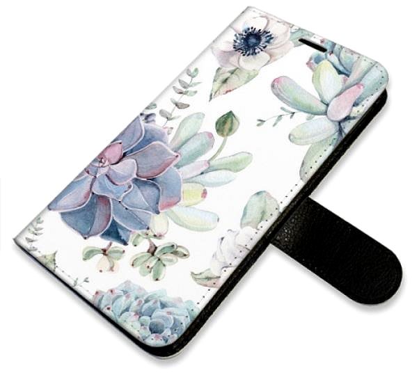 Kryt na mobil iSaprio flip pouzdro Succulents pro Samsung Galaxy A14 / A14 5G ...
