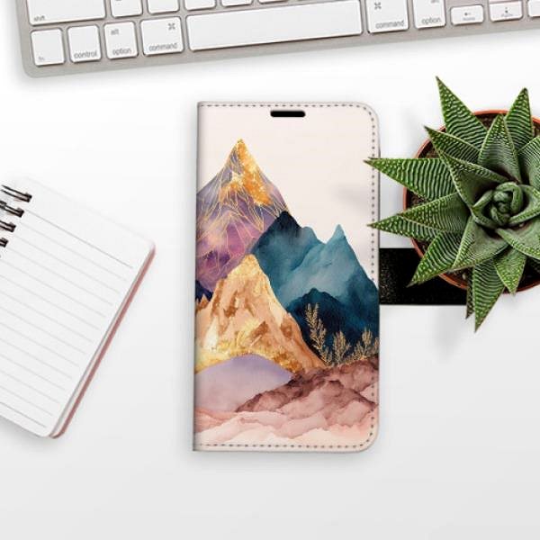 Kryt na mobil iSaprio flip puzdro Beautiful Mountains na Xiaomi Redmi Note 12 Pro 5G / Poco X5 Pro 5G ...