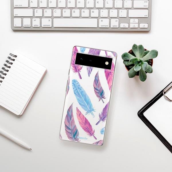 Kryt na mobil iSaprio Feather Pattern 10 pro Google Pixel 6 5G ...