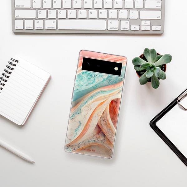 Kryt na mobil iSaprio Orange and Blue pre Google Pixel 6 5G ...