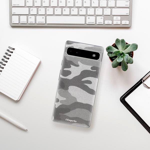 Kryt na mobil iSaprio Gray Camuflage 02 pre Google Pixel 6a 5G ...